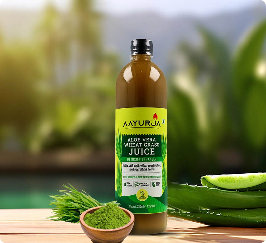 Aloe Vera Wheat Grass Herbal Juice – Natural Detox & Energy Booster