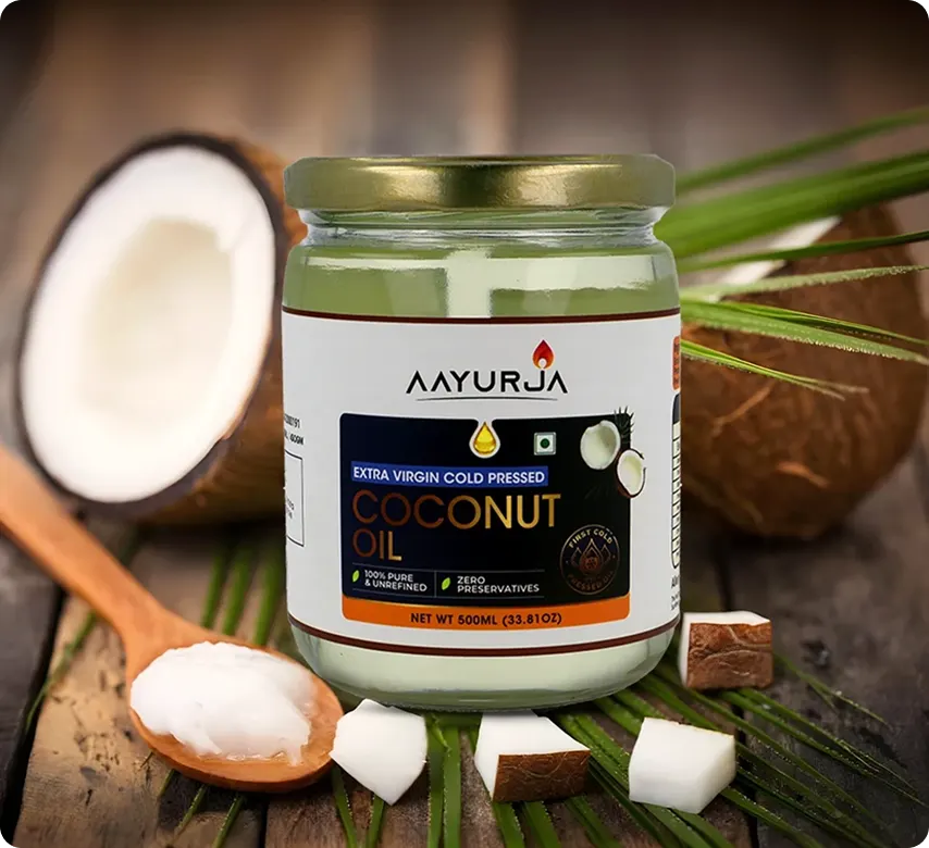 Extra Virgin Coconut Oil – 100% Pure, Cold-Pressed & Raw | Edible Grade