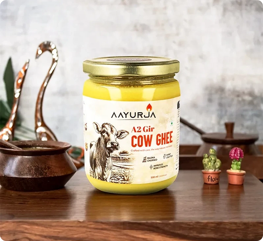 A2 Gir Cow Ghee – Bilona Churned, Handcrafted, Pure & Natural