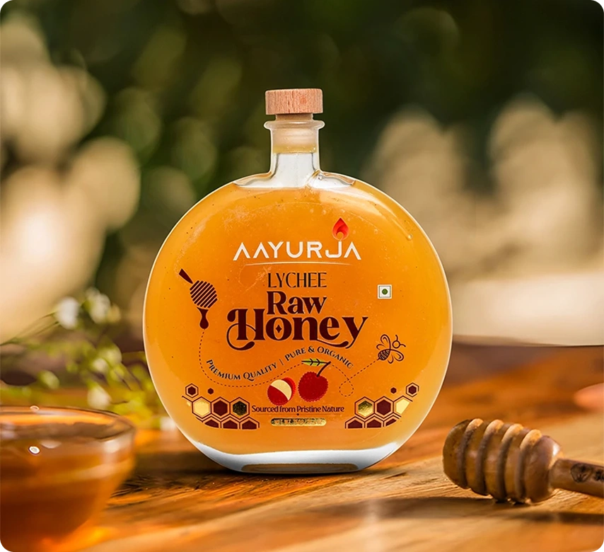 100% Pure Organic - Lychee Raw Honey