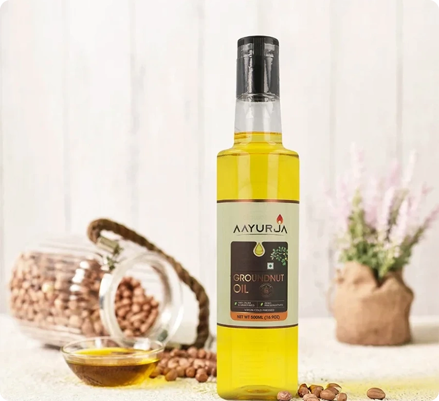 Premium Edible Groundnut Oil – Rich, Nutritious & Versatile
