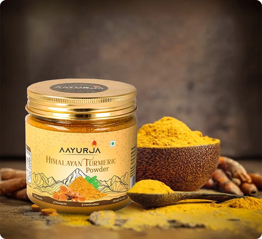 100% Pure Himalayan Turmeric Powder - Rich in Curcumin