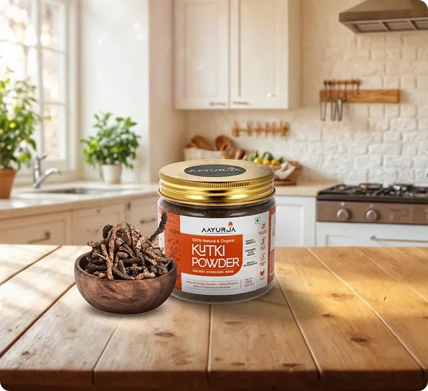 100% Organic Kutki Powder – Ayurvedic Liver & Immunity Booster