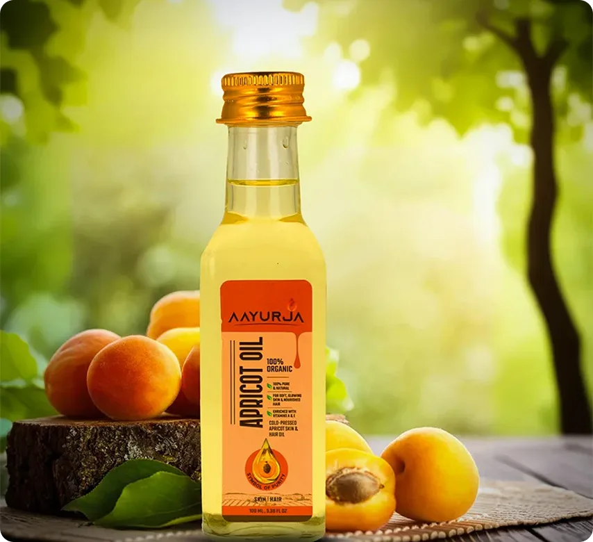 100% Organic Apricot Oil (250ml) – Cold-Pressed & Pure