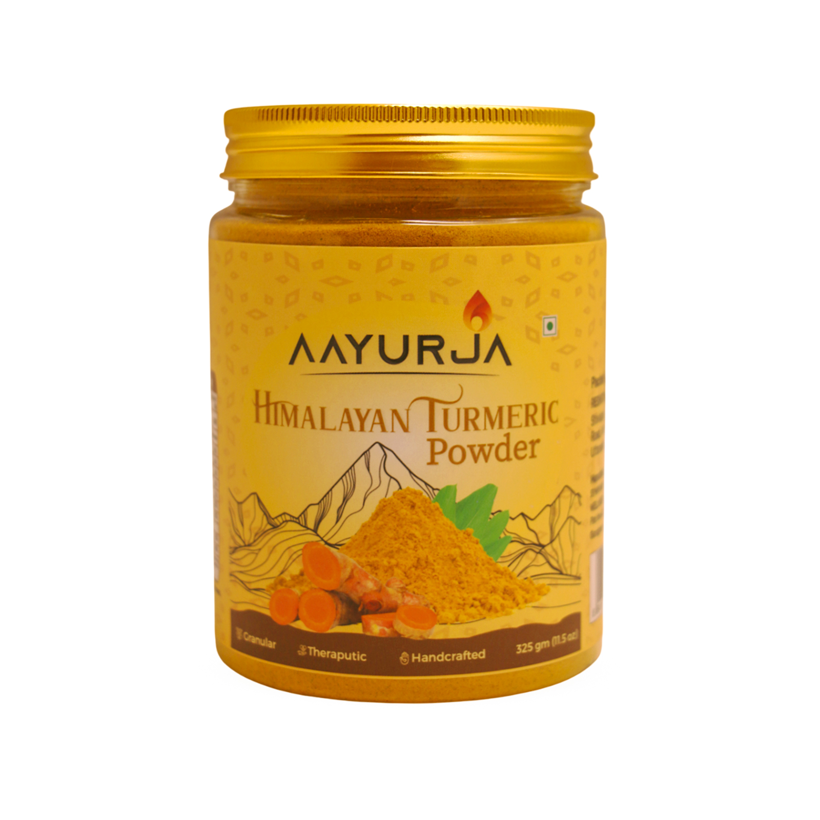 100% Pure Himalayan Turmeric Powder - Rich in Curcumin