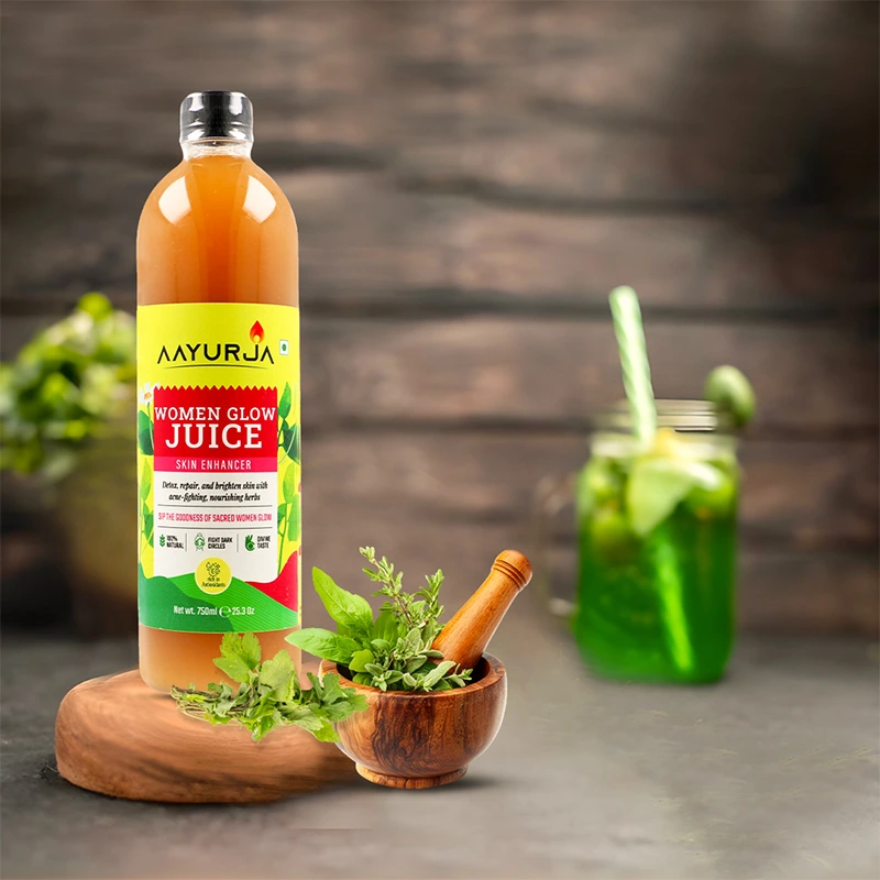 Women Glow Herbal Juice | Ayurvedic Blend for Skin Glow, Hormonal Balance & Immunity | 100% Natural