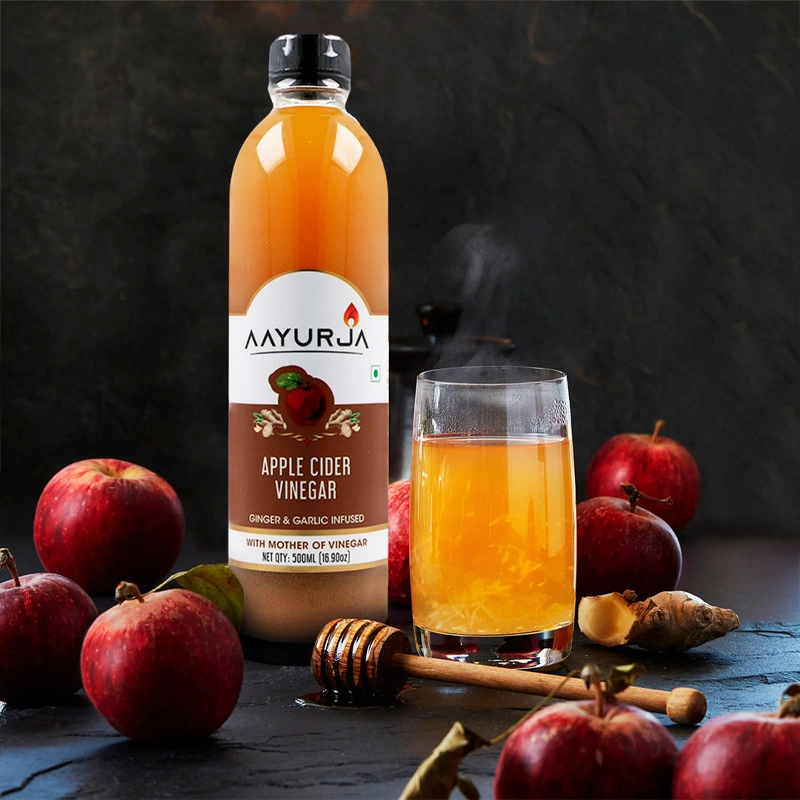 Ginger Infused Apple Cider Vinegar – Detox, Digestion & Immunity Tonic
