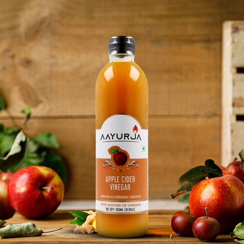Apple Cider Vinegar with Ginger & Turmeric Your Daily Dose of Detox, Digestion & Immunity