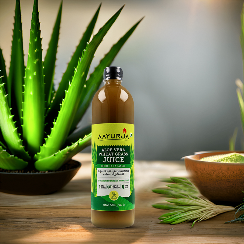 Aloe Vera Wheat Grass Herbal Juice – Natural Detox & Energy Booster