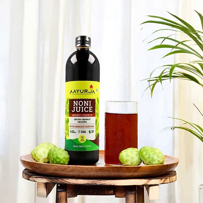 Aayurja Noni Herbal Juice | Immunity & Wellness Booster | 100% Natural Detox Tonic