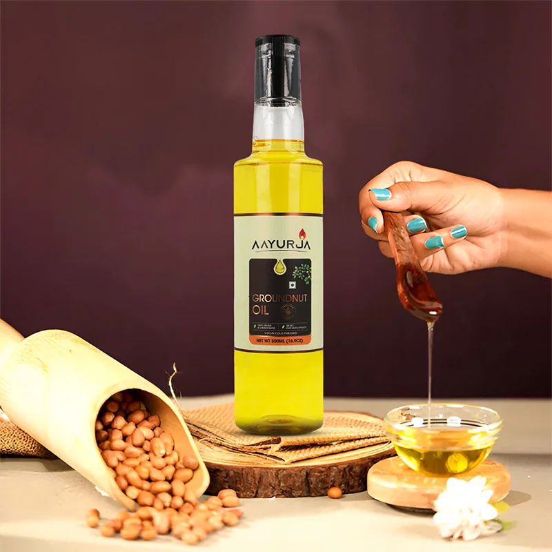 Premium Edible Groundnut Oil – Rich, Nutritious & Versatile