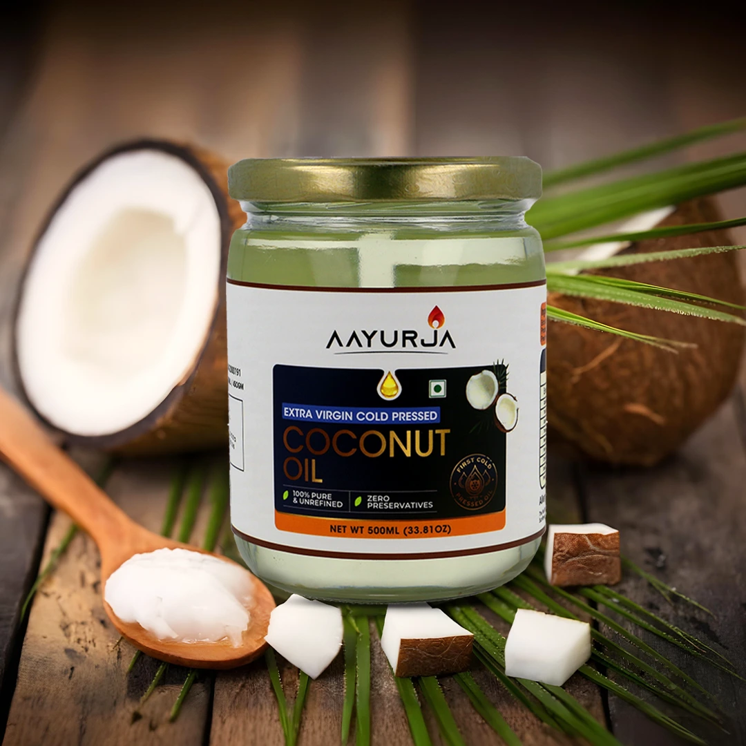 Extra Virgin Coconut Oil – 100% Pure, Cold-Pressed & Raw | Edible Grade