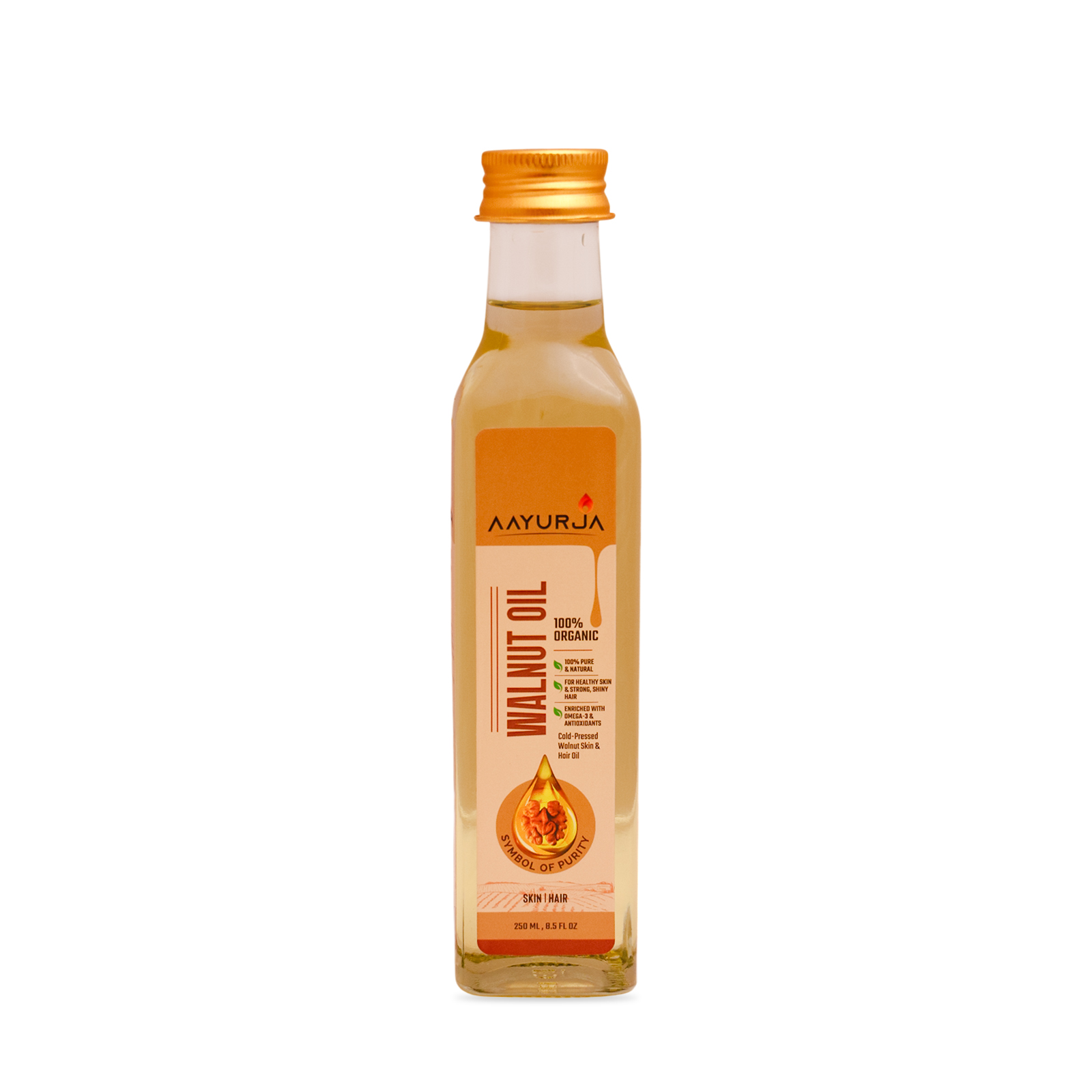 100% Organic & Premium Walnut Oil – Rich in Omega & Antioxidants